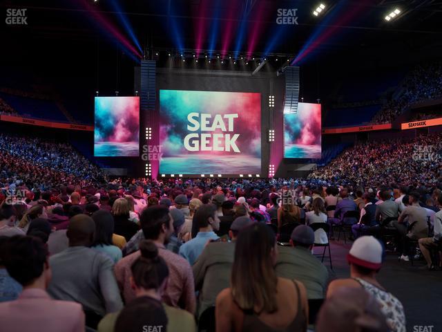 BOK Center - Section Floor 7 Seat View
