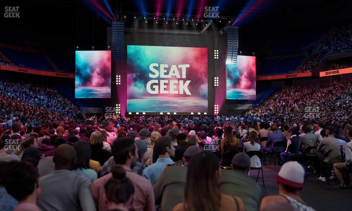 BOK Center - Section Floor 7 Seat View