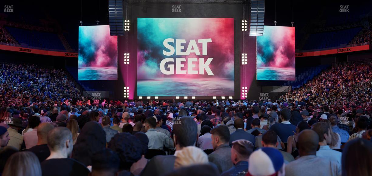 BOK Center - Section Floor 8 Seat View