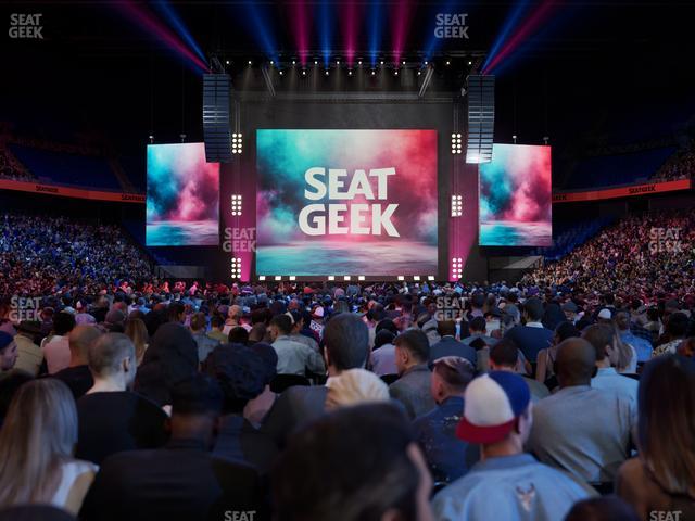 BOK Center - Section Floor 8 Seat View
