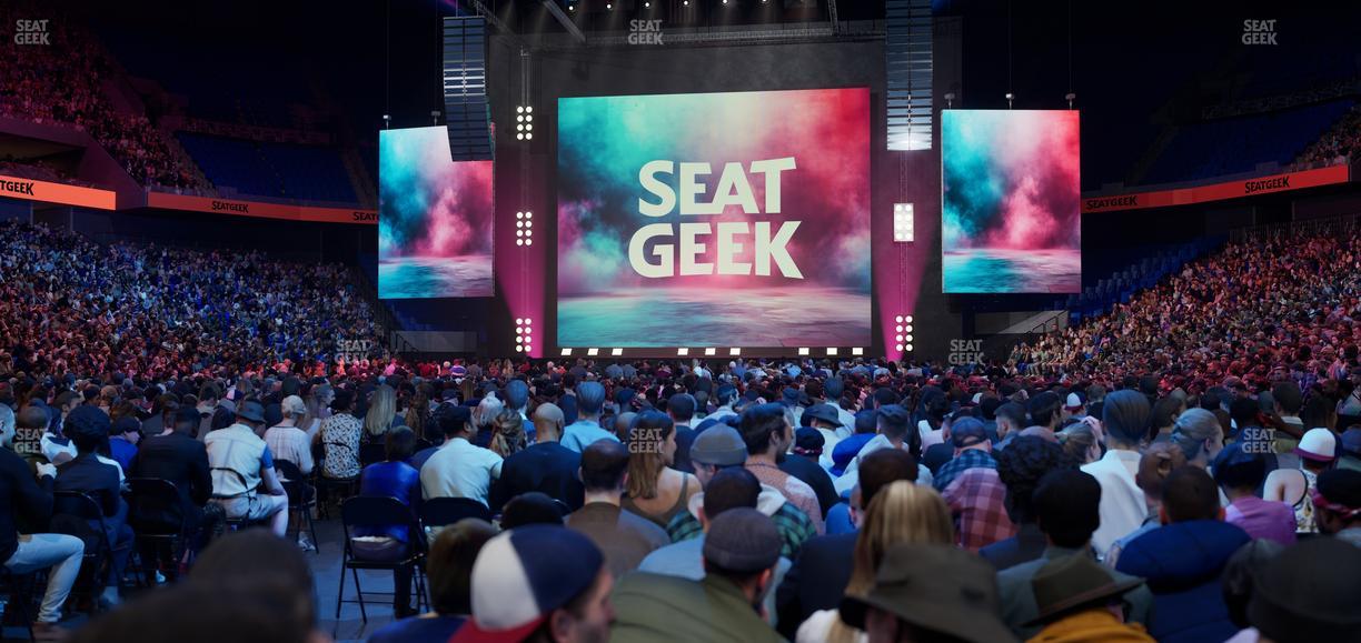 BOK Center - Section Floor 9 Seat View