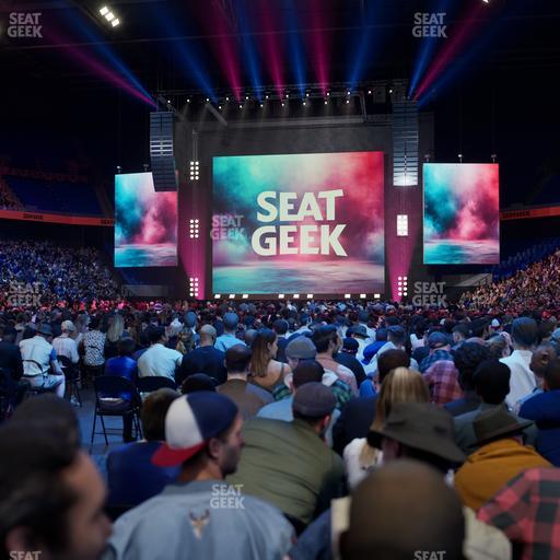 BOK Center - Section Floor 9 Seat View