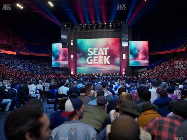 BOK Center - Section Floor 9 Seat View