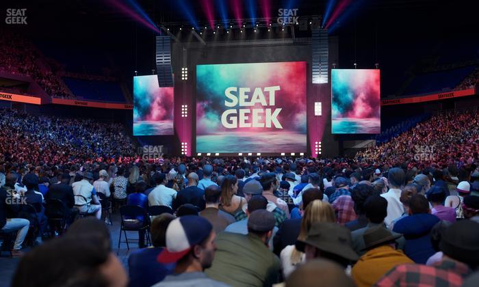 BOK Center - Section Floor 9 Seat View