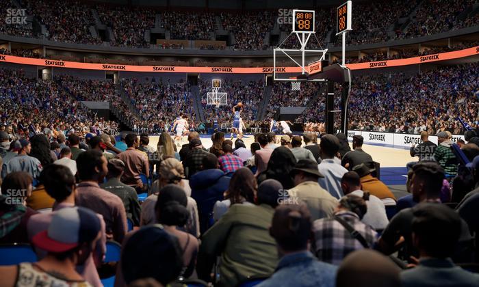 BOK Center - Section Floor 9 Seat View