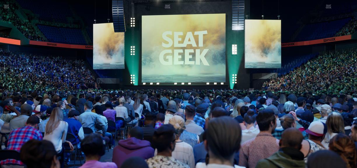 BOK Center - Section Floor 9 Seat View