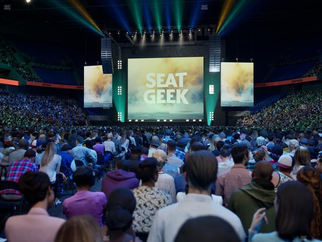 BOK Center - Section Floor 9 Seat View