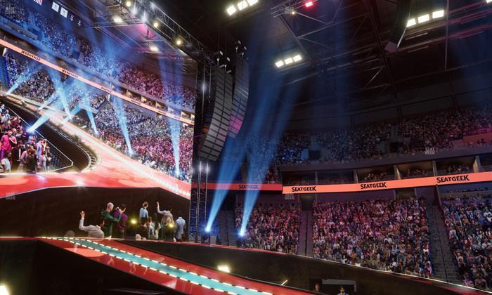 BOK Center - Section Ga Pit A Seat View