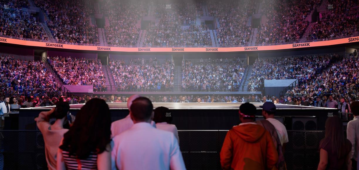 BOK Center - Section Ga Pit Seat View