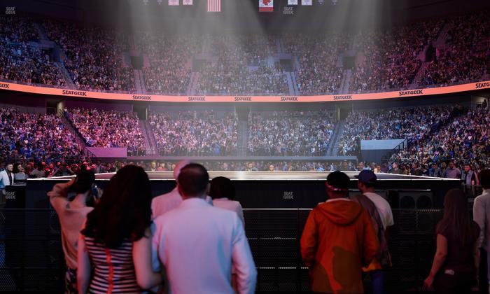 BOK Center - Section Ga Pit Seat View