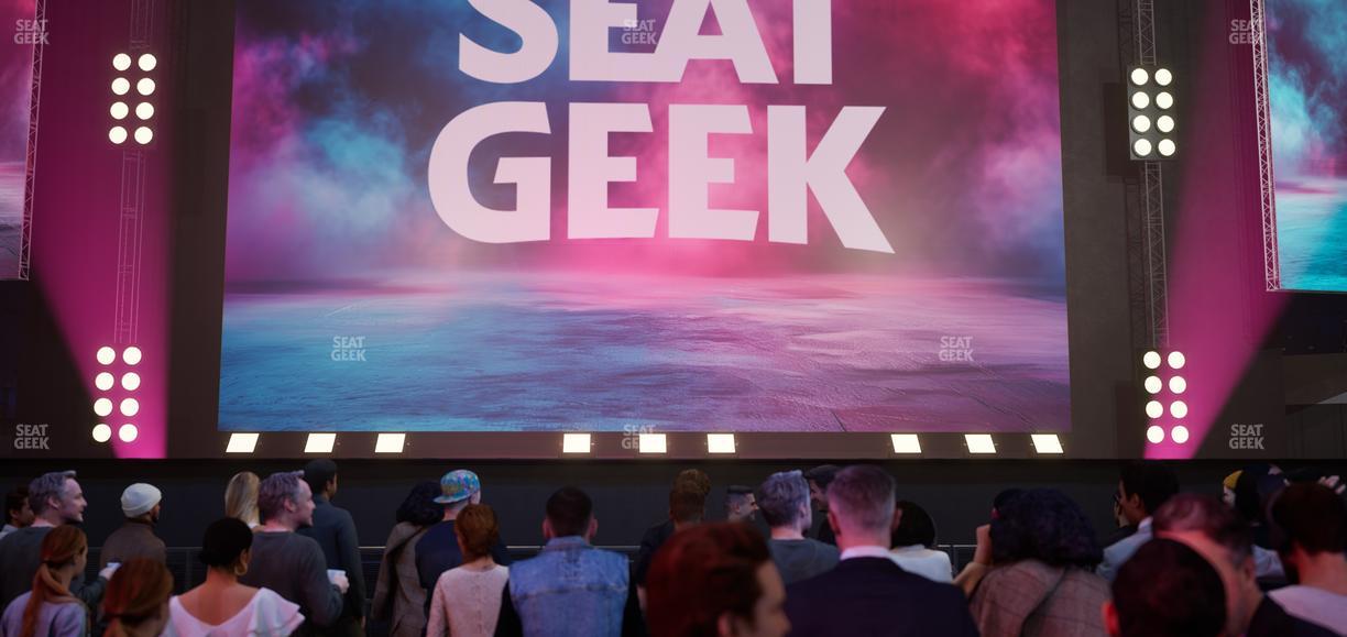 BOK Center - Section Ga Pit Seat View