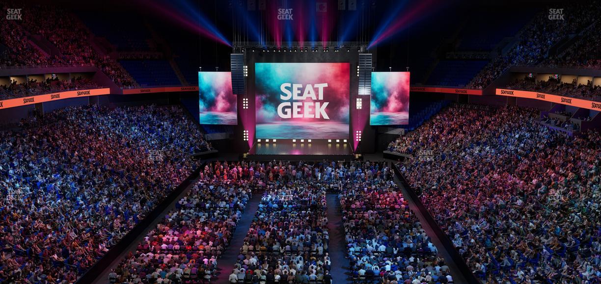 BOK Center - Section Party Suites Seat View