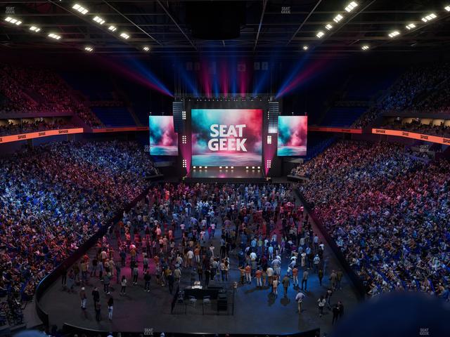 BOK Center - Section Party Suites Seat View