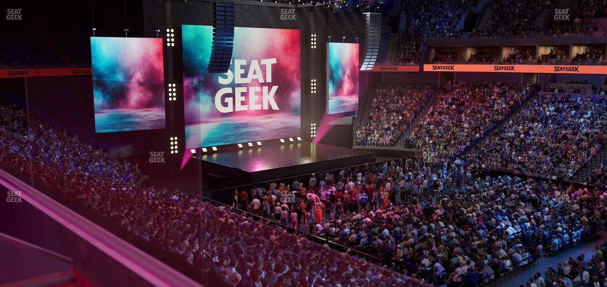 BOK Center - Section Suite 12 Seat View