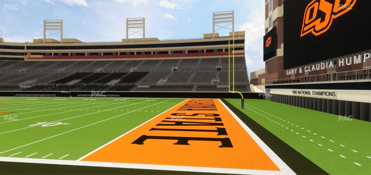 Boone Pickens Stadium - Section 1 Seat View