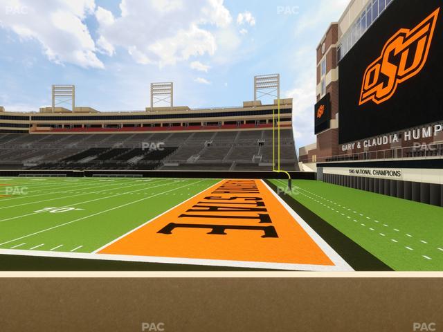 Boone Pickens Stadium - Section 1 Seat View
