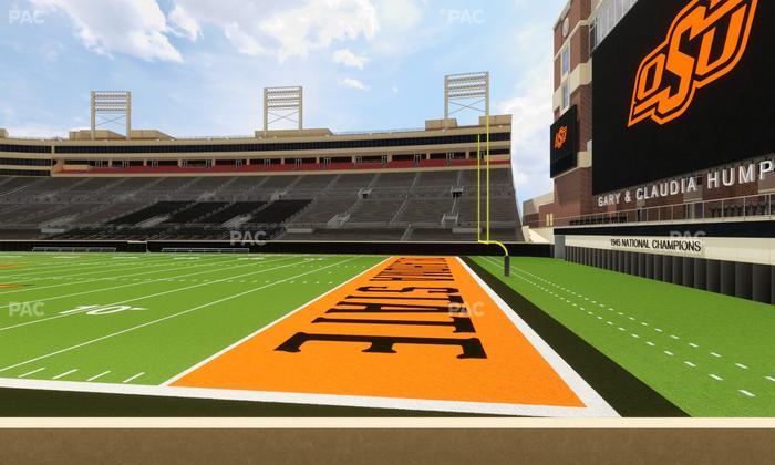 Boone Pickens Stadium - Section 1 Seat View