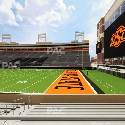 Boone Pickens Stadium - Section 1 Seat View
