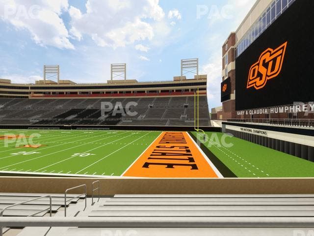 Boone Pickens Stadium - Section 1 Seat View
