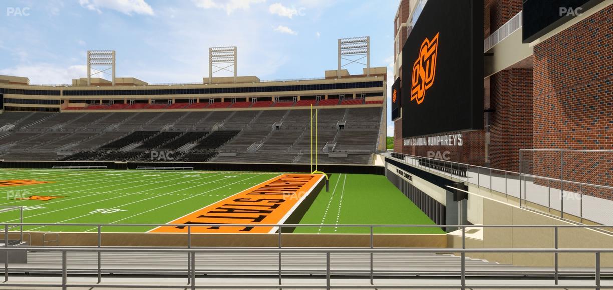 Boone Pickens Stadium - Section 101 Seat View