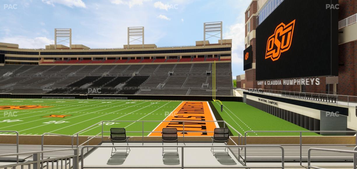 Boone Pickens Stadium - Section 102 Seat View