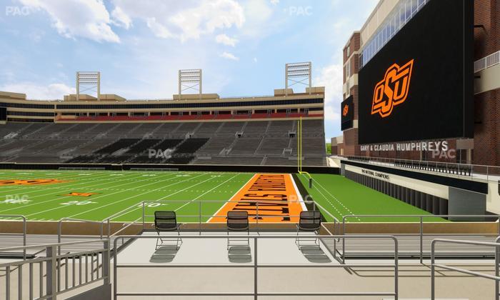 Boone Pickens Stadium - Section 102 Seat View