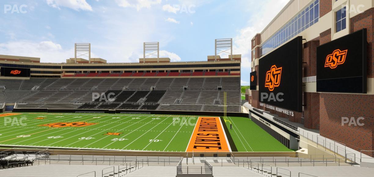 Boone Pickens Stadium - Section 102 Seat View