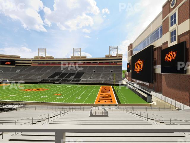 Boone Pickens Stadium - Section 102 Seat View Boone Pickens Stadium - Section 102 Seat View