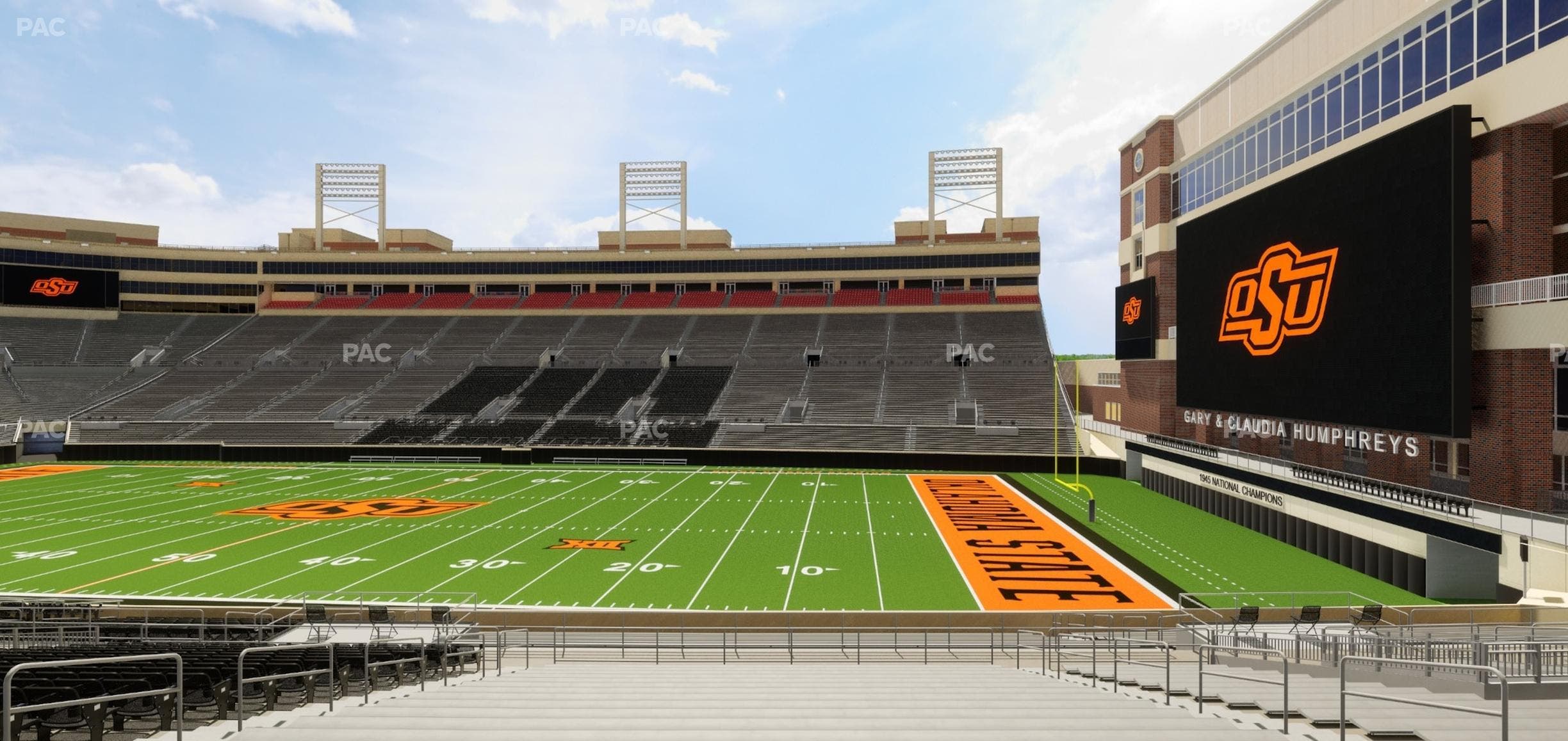 Boone Pickens Stadium - Section 103 Seat View
