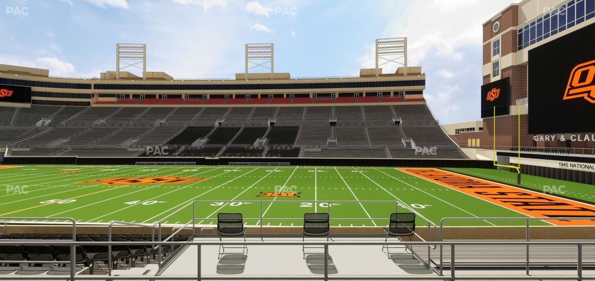 Boone Pickens Stadium - Section 104 Seat View