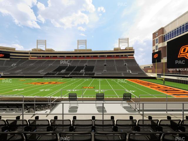 Boone Pickens Stadium - Section 104 Seat View