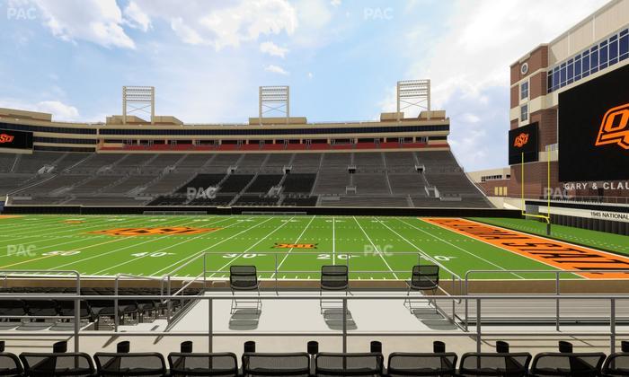 Boone Pickens Stadium - Section 104 Seat View