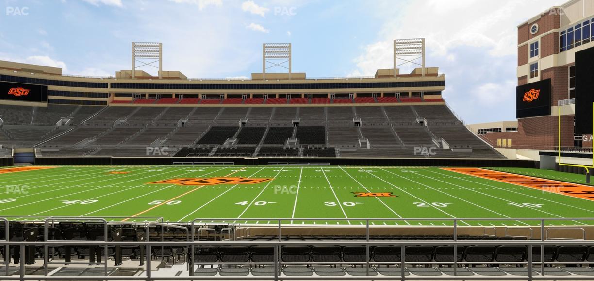Boone Pickens Stadium - Section 105 Seat View