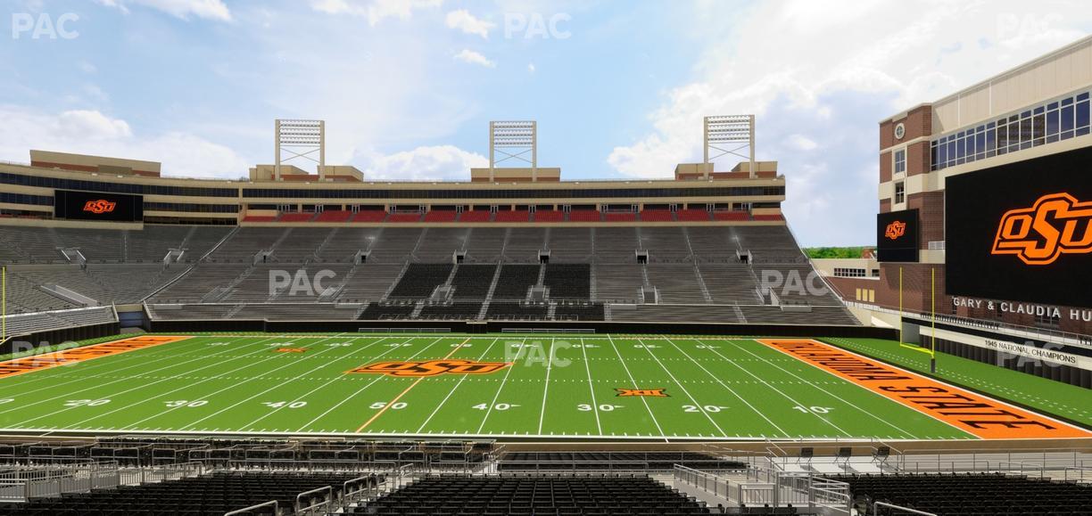 Boone Pickens Stadium - Section 105 Seat View