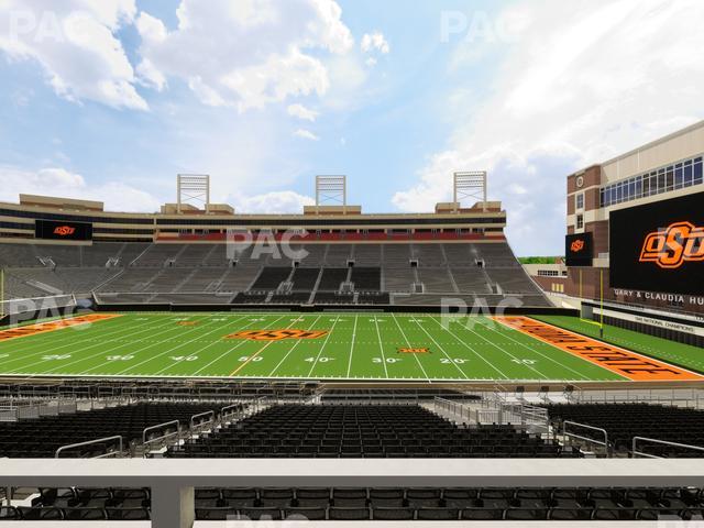 Boone Pickens Stadium - Section 105 Seat View Boone Pickens Stadium - Section 105 Seat View