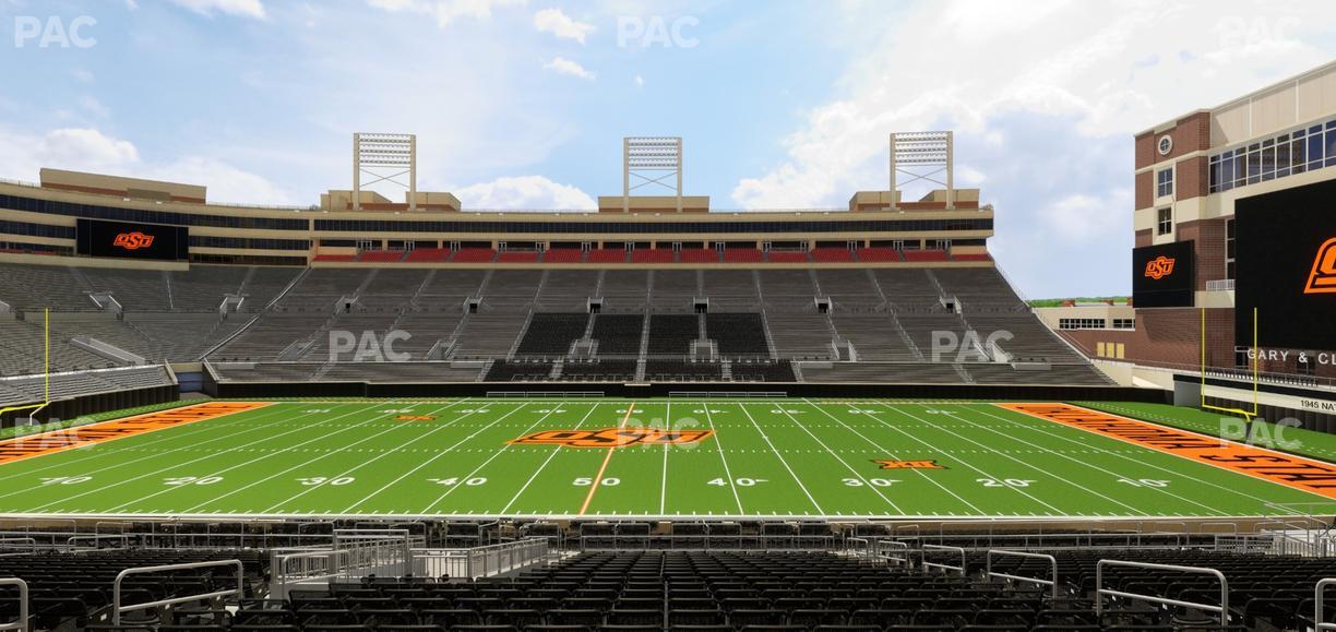 Boone Pickens Stadium - Section 106 Seat View