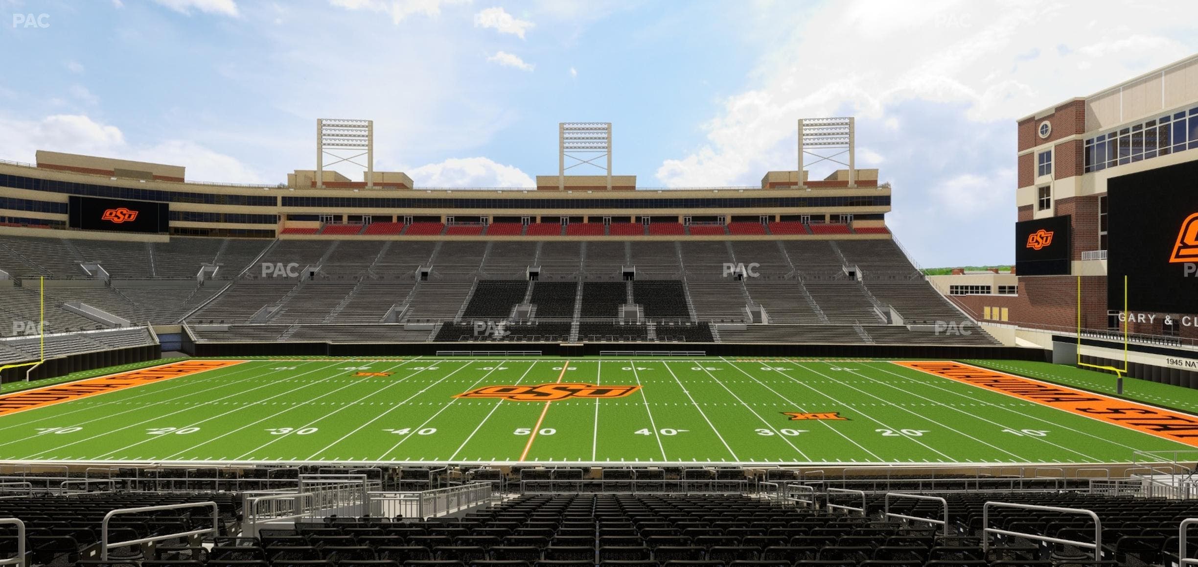 Boone Pickens Stadium - Section 106 Seat View