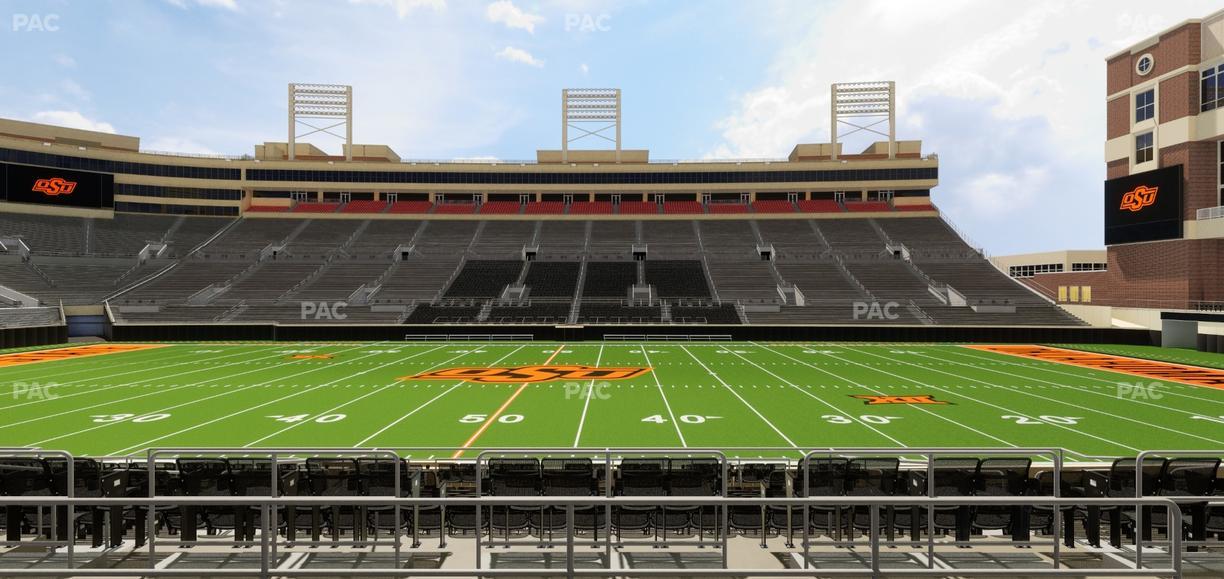 Boone Pickens Stadium - Section 106 Seat View