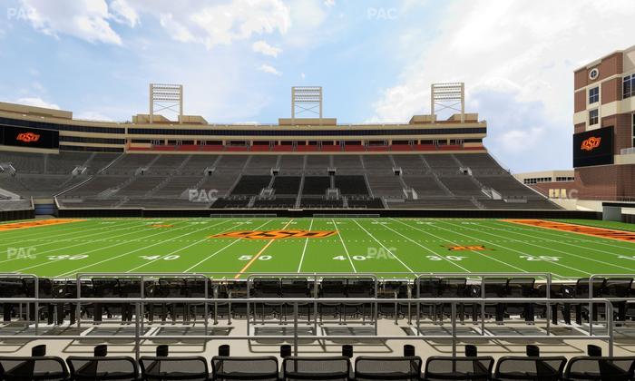 Boone Pickens Stadium - Section 106 Seat View