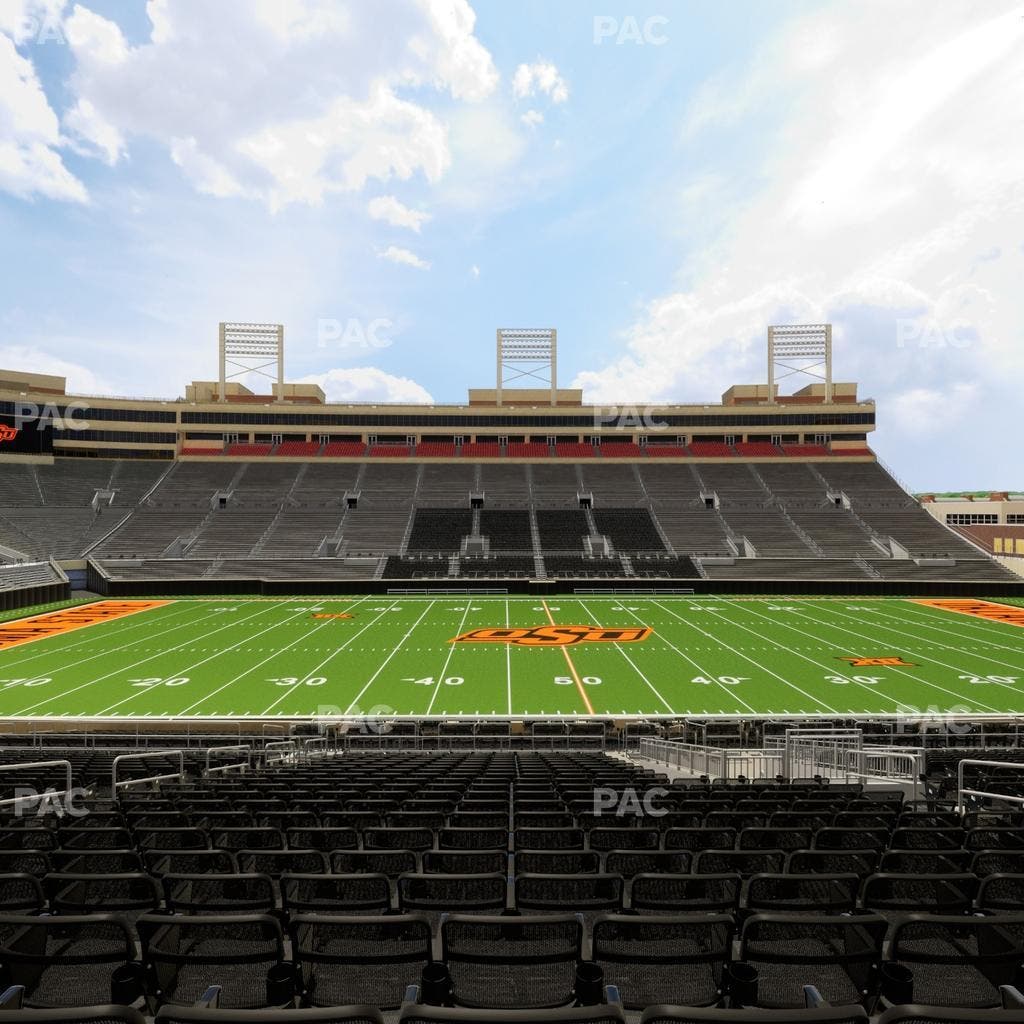 Boone Pickens Stadium - Section 107 Seat View