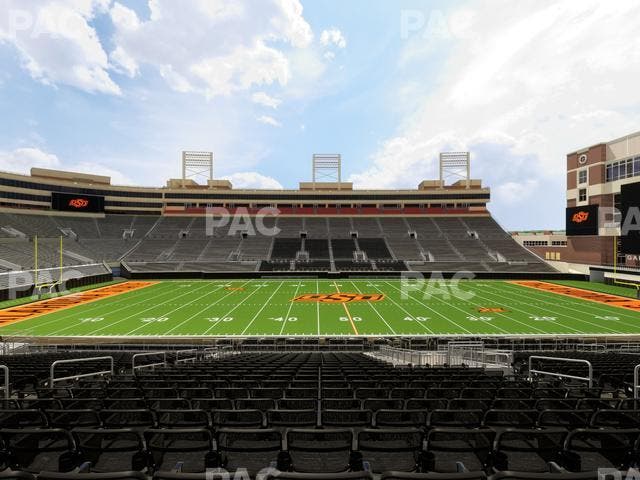 Boone Pickens Stadium - Section 107 Seat View