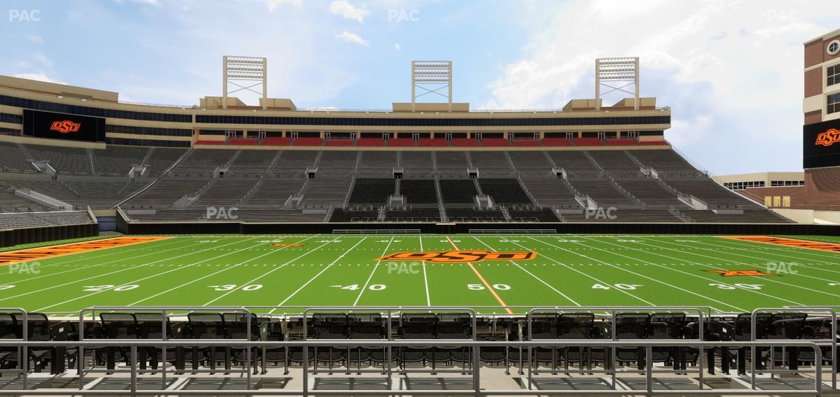 Boone Pickens Stadium - Section 107 Seat View