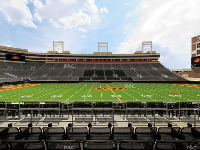 Boone Pickens Stadium - Section 107 Seat View