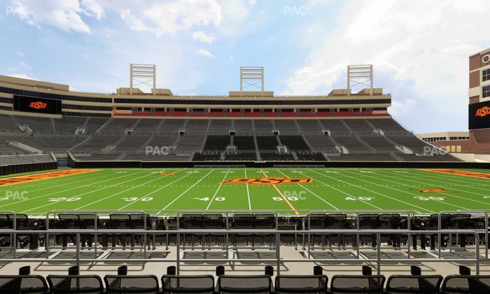 Boone Pickens Stadium - Section 107 Seat View