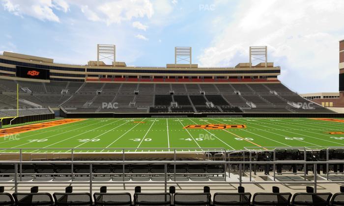 Boone Pickens Stadium - Section 108 Seat View
