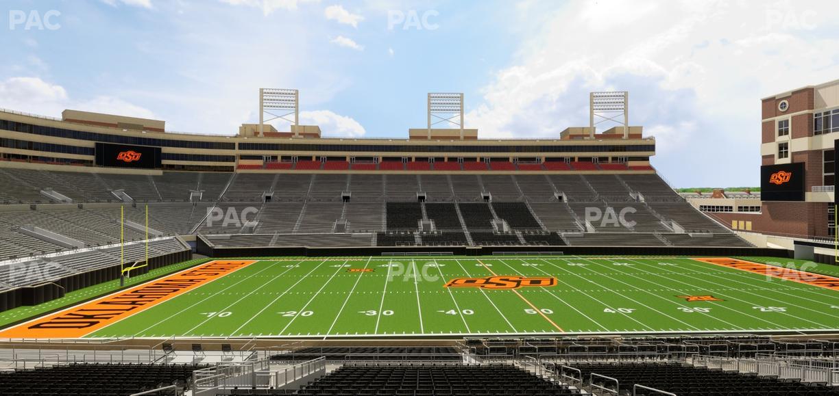 Boone Pickens Stadium - Section 108 Seat View