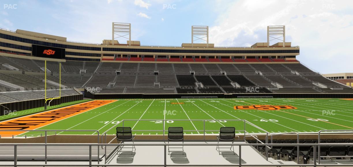 Boone Pickens Stadium - Section 109 Seat View