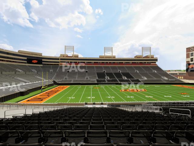Boone Pickens Stadium - Section 109 Seat View Boone Pickens Stadium - Section 109 Seat View