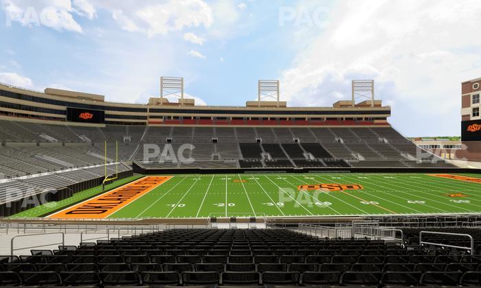 Boone Pickens Stadium - Section 109 Seat View