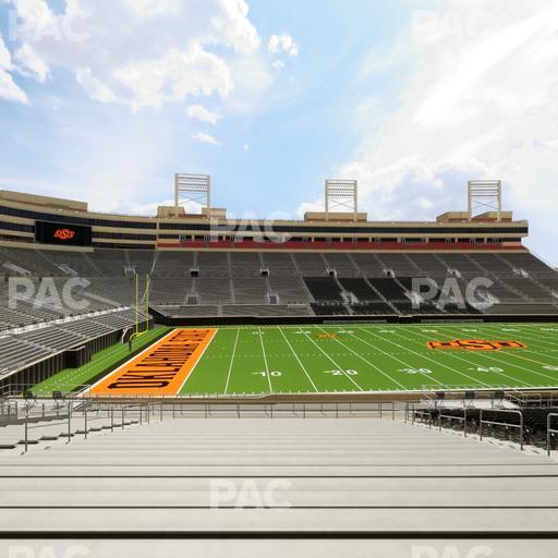 Boone Pickens Stadium - Section 110 Seat View